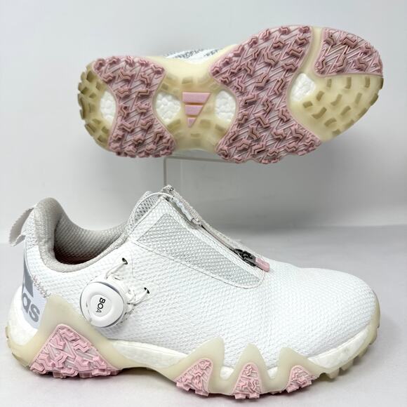 WMNS) adidas CodeChaos 22 BOA  Adidas CodeChaos 22 BOA GX3944 Golf Shoes White Pink Women\'s Size 7 Waterproof